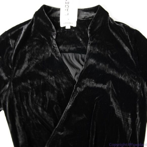 NEW L'Agence Marcella black Velvet Bodysuit, size S/P - Picture 14 of 14